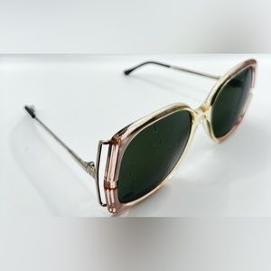 Vintage UOC 8070 Translucent Oval Sunglasses Frames Only